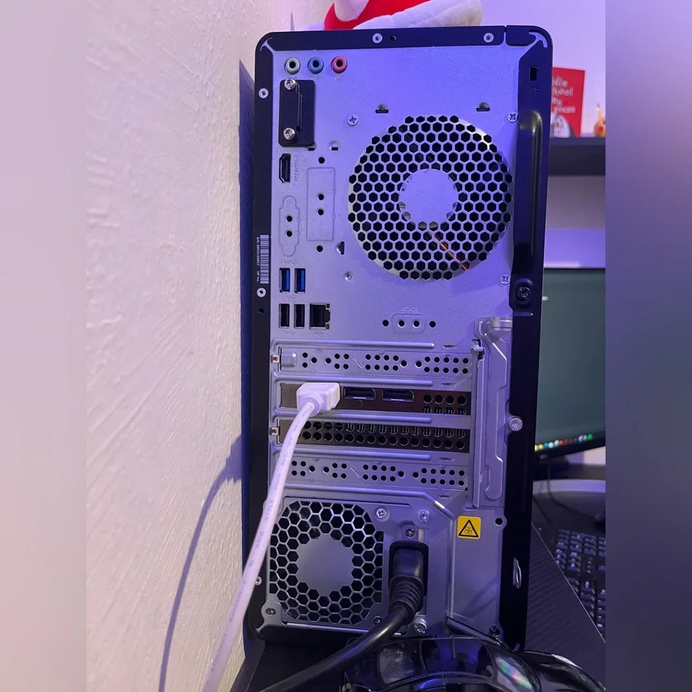 HP 2021 Newest Pavilion Gaming Desktop Computer, AMD 6-Core Ryzen 5 5600